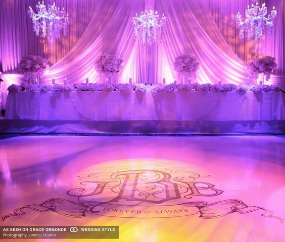 Lighting makes your wedding venue beautiful!