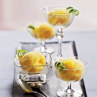 Mango-Agave Sorbet