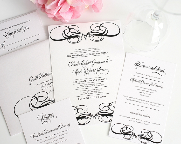 Wedding invitations